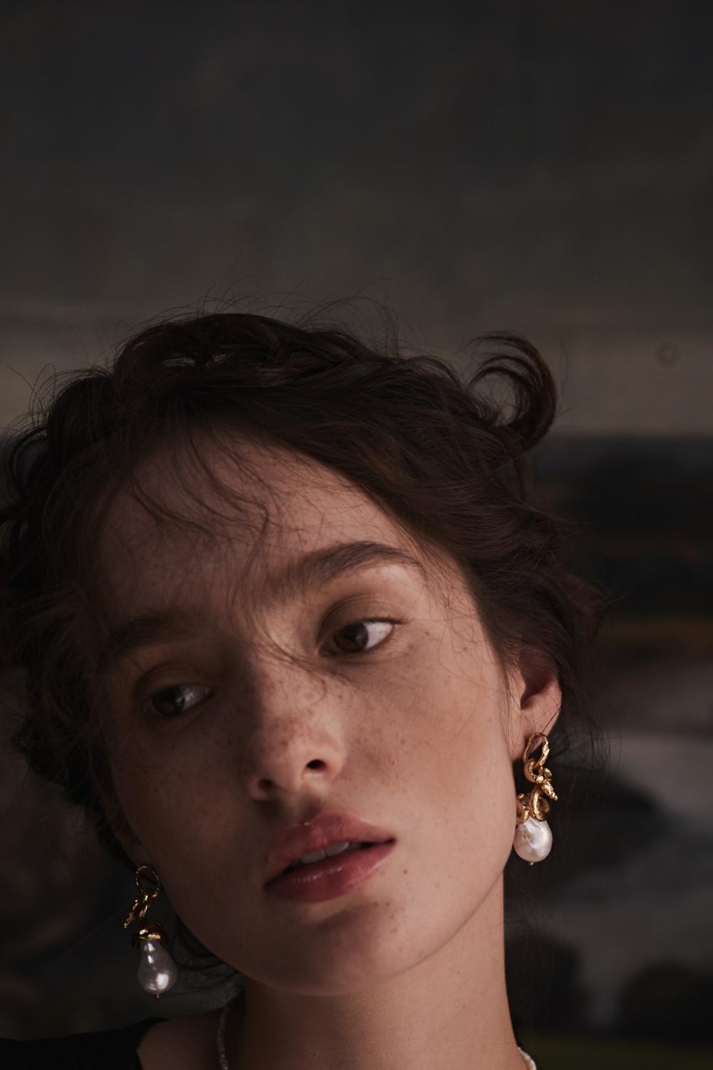 Pacharee Naga Baroque Pearl Earrings