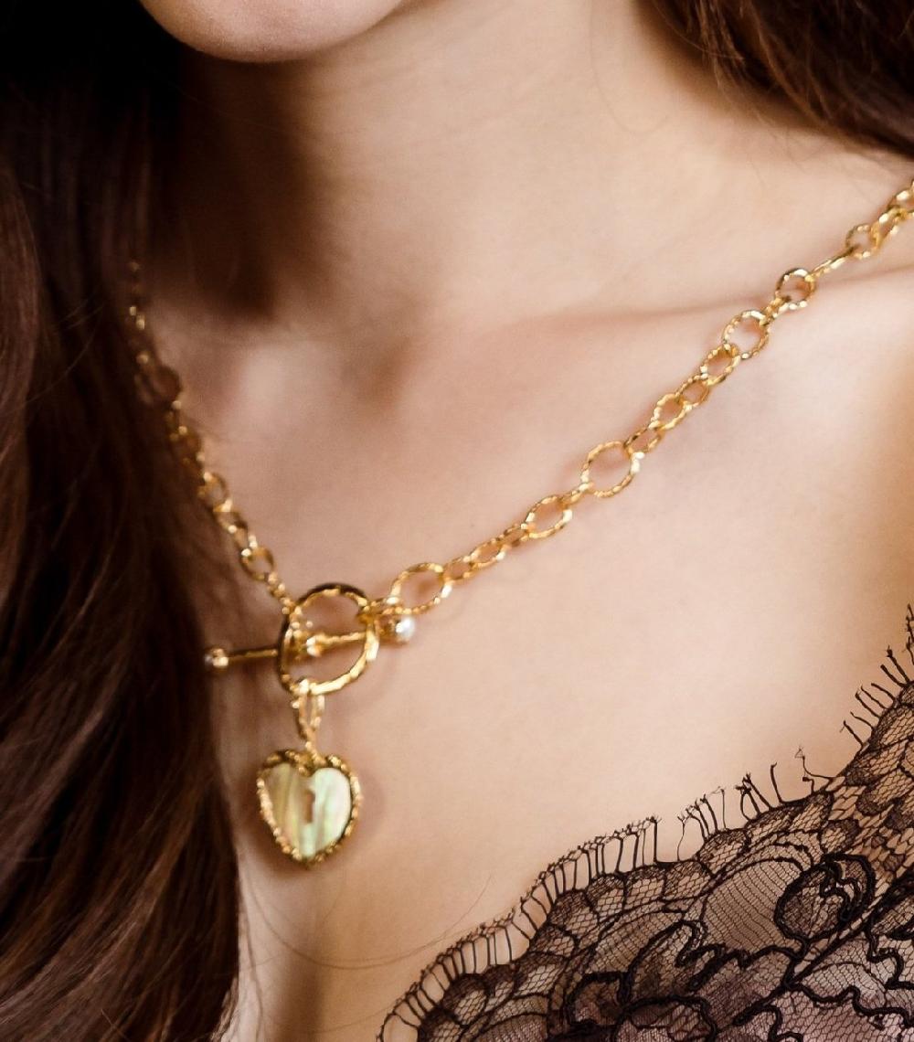 Pacharee Pacharee Chain With Heart Charm