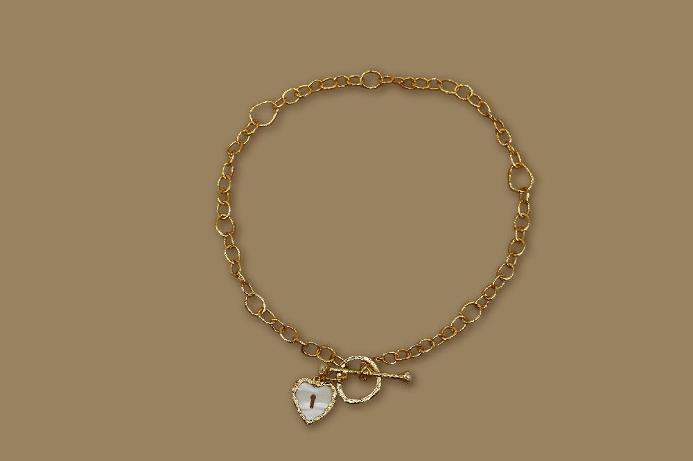 pacharee Pacharee Chain with Heart Charm