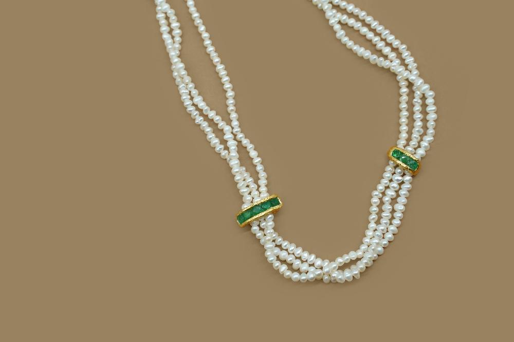 Pacharee Prado Emeralds Choker