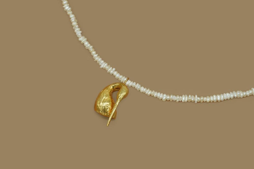 Pacharee Spirit Animal Pearl Necklace