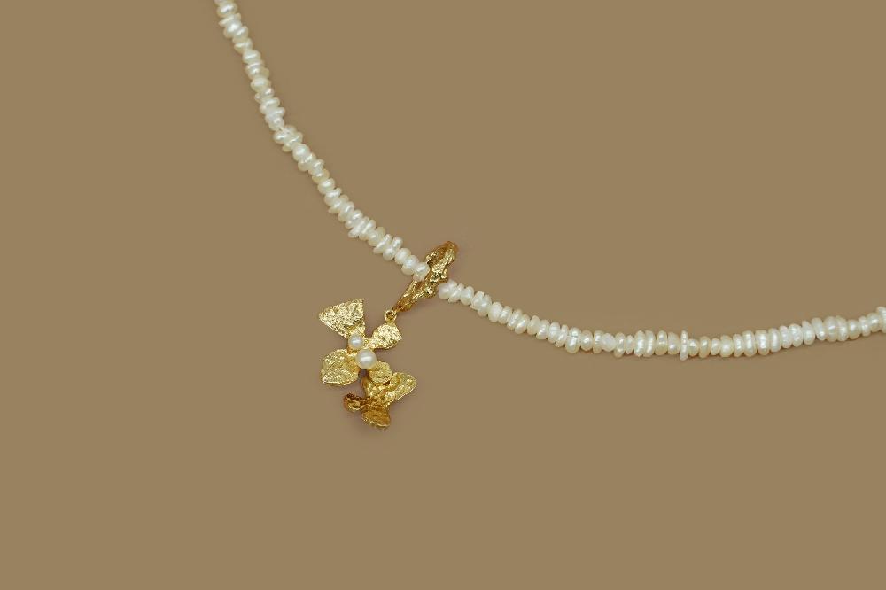 Pacharee Spirit Animal Pearl Necklace