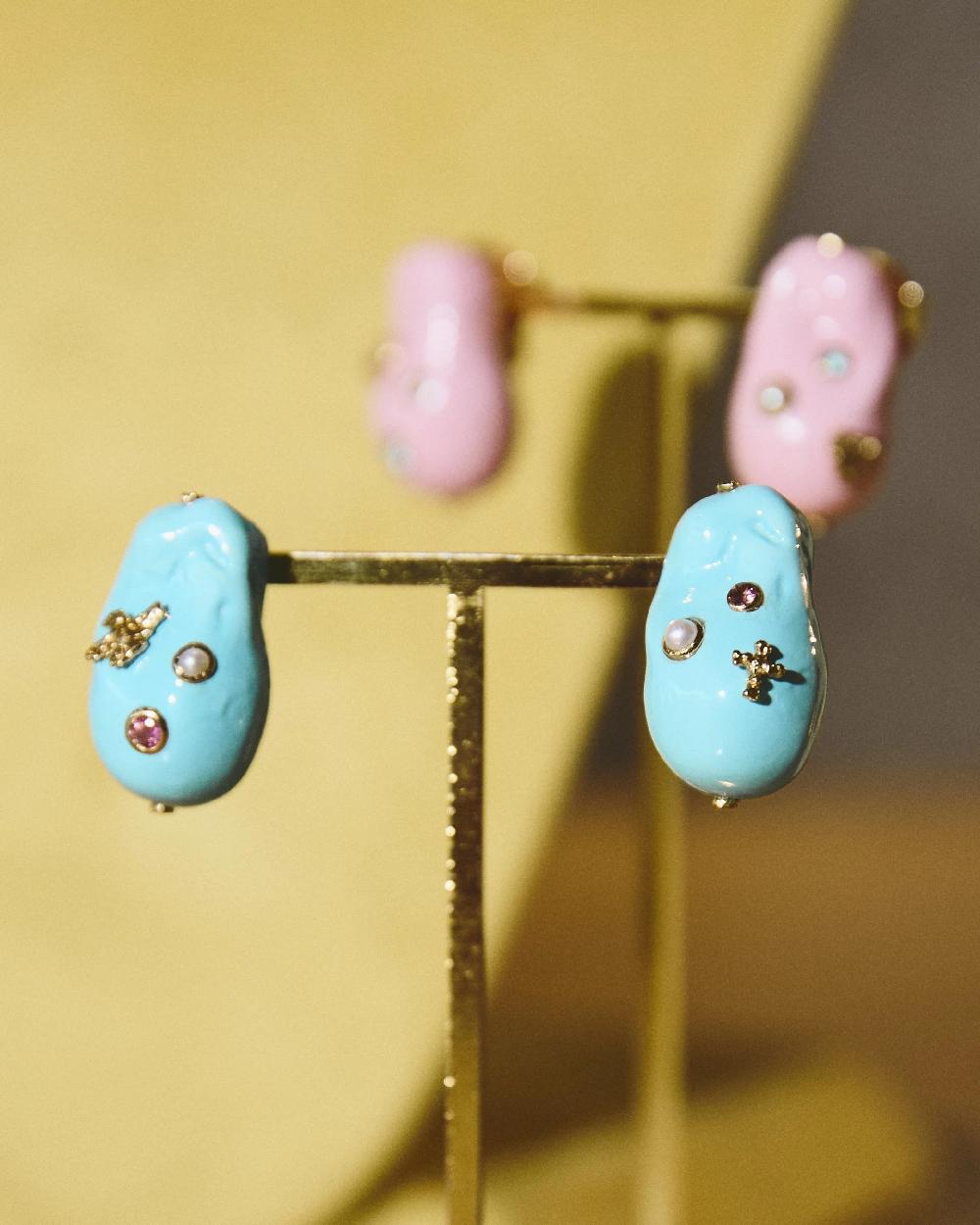Pacharee Terq Jahn Ceram Earrings