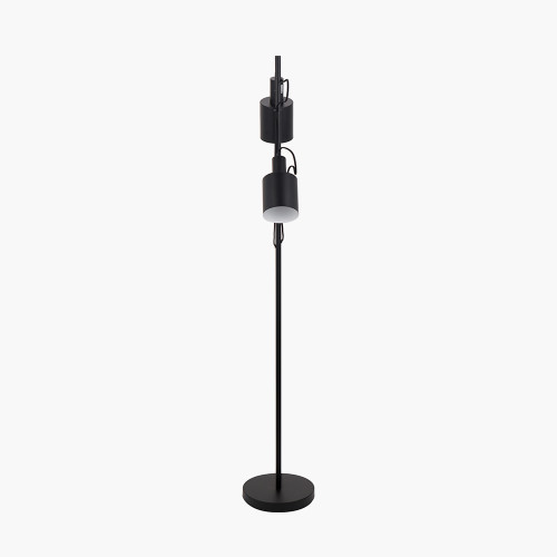 Pacific Lifestyle Aaron Black Metal Task Floor Lamp