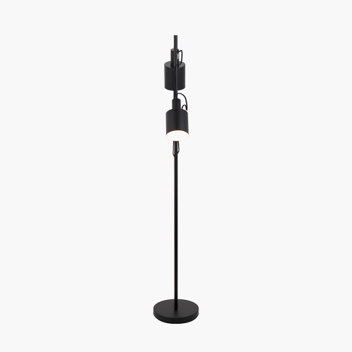 Pacific Lifestyle Aaron Black Metal Task Floor Lamp