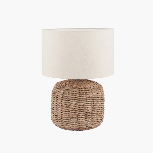 pacific lifestyle Acer Natural Woven Small Table Lamp