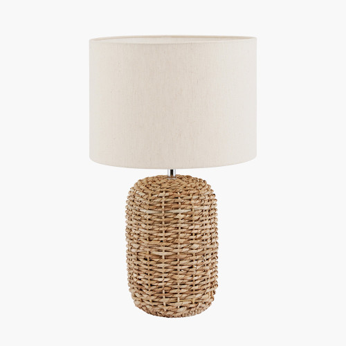 pacific lifestyle Acer Natural Woven Tall Table Lamp