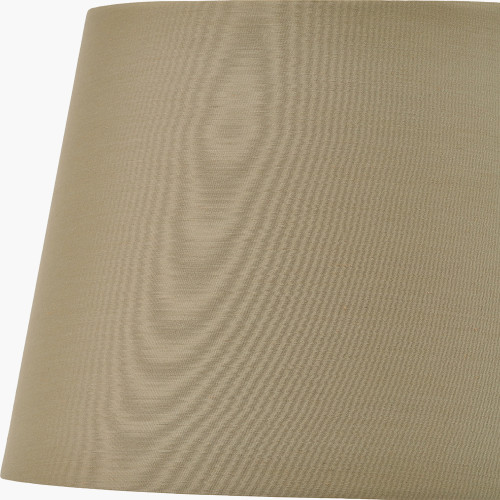 Pacific Lifestyle Adelaide 20cm Taupe Tapered Cotton Mix Lampshade