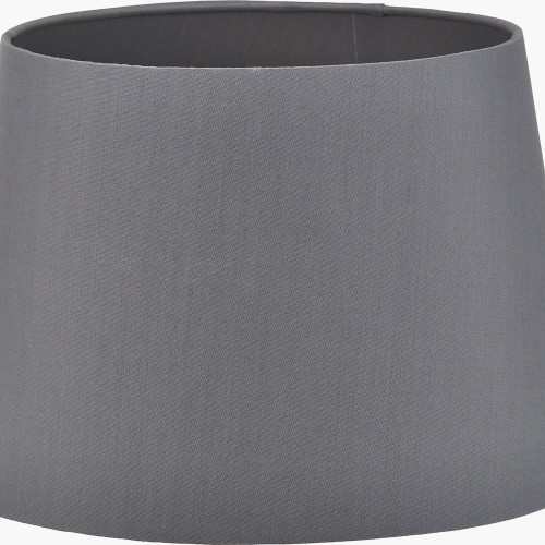 Pacific Lifestyle Adelaide 25cm Steel Grey Tapered Cotton Mix Lampshade