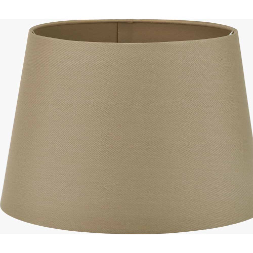 Pacific Lifestyle Adelaide 30cm Taupe Tapered Cotton Mix Lampshade