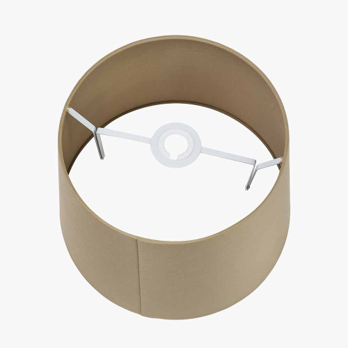 Pacific Lifestyle Adelaide 30cm Taupe Tapered Cotton Mix Lampshade