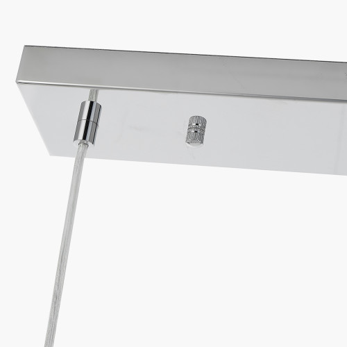 Pacific Lifestyle Alessio Shiny Nickel Metal 3 Cube Pendant