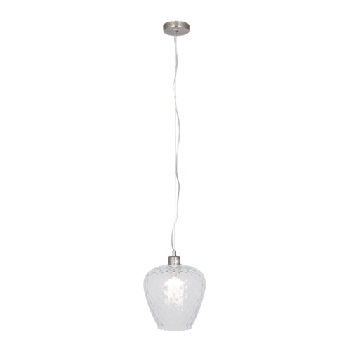 Pacific Lifestyle Almada Textured Clear Glass Pendant