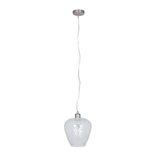 pacific lifestyle Almada Textured Clear Glass Pendant
