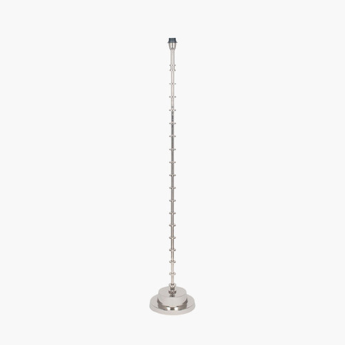 pacific lifestyle Almas Silver Metal Floor Lamp Base
