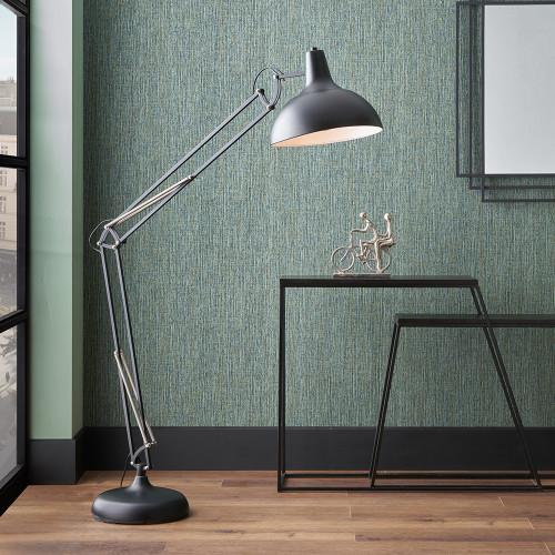 Pacific Lifestyle Alonzo Matt Black Metal Task Floor Lamp