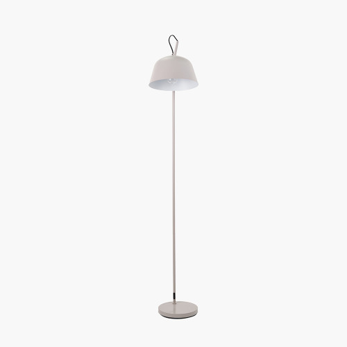 pacific lifestyle Amalie Grey Metal Retro Task Floor Lamp