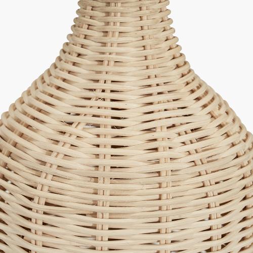 Pacific Lifestyle Anika Natural Rattan Bottle Table Lamp