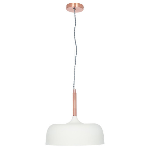 Pacific Lifestyle Anke Matt Cream Domed Metal Pendant