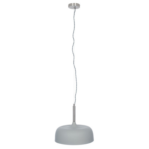 Pacific Lifestyle Anke Matt Grey Domed Metal Pendant