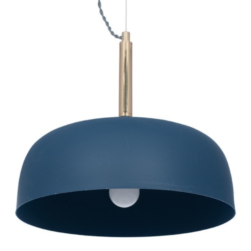 Pacific Lifestyle Anke Matt Indigo Domed Metal Pendant