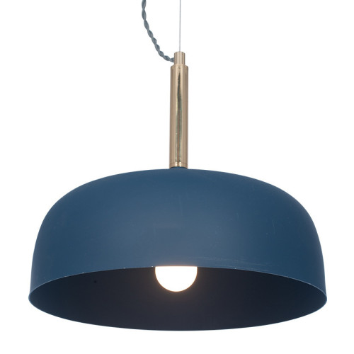 Pacific Lifestyle Anke Matt Indigo Domed Metal Pendant