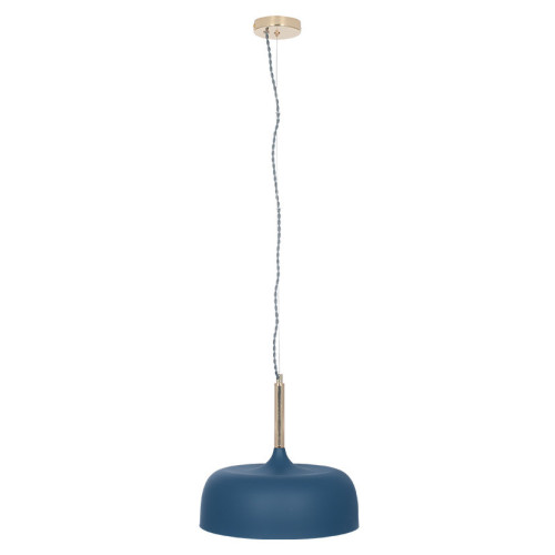 Pacific Lifestyle Anke Matt Indigo Domed Metal Pendant