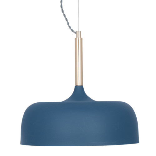 pacific lifestyle Anke Matt Indigo Domed Metal Pendant