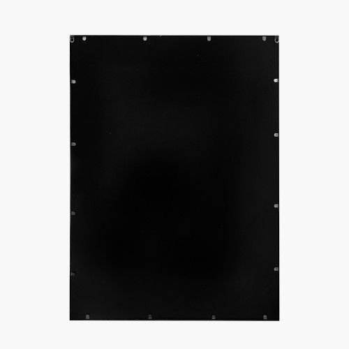 Pacific Lifestyle Antique Bronze Metal Rectangular Wall Mirror