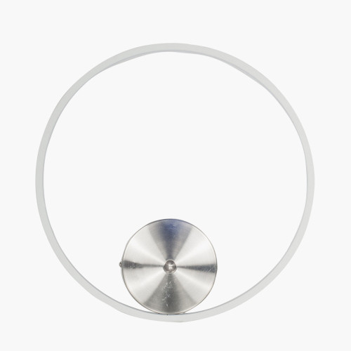 pacific lifestyle Apollo White LED Circle Wall Light