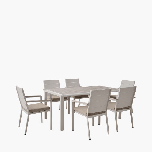 Pacific Lifestyle Aruba Outdoor 6 Seater Dining Set