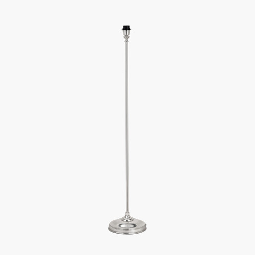 Pacific Lifestyle Auden Silver Metal Stick Floor Lamp Base