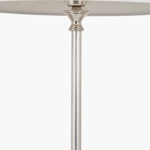 Pacific Lifestyle Auden Silver Metal Stick Floor Lamp Base