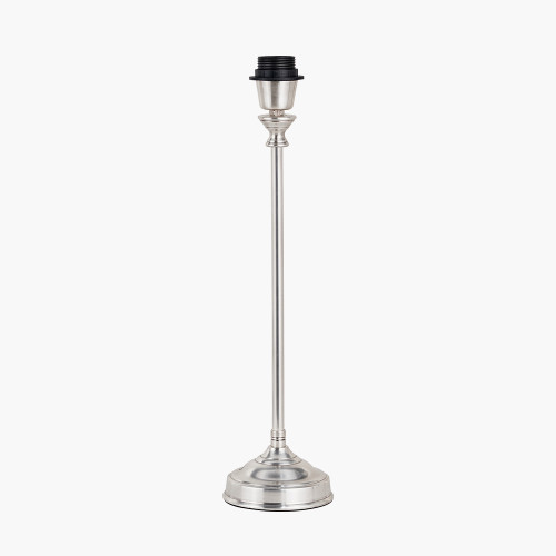Pacific Lifestyle Auden Silver Metal Stick Table Lamp Base