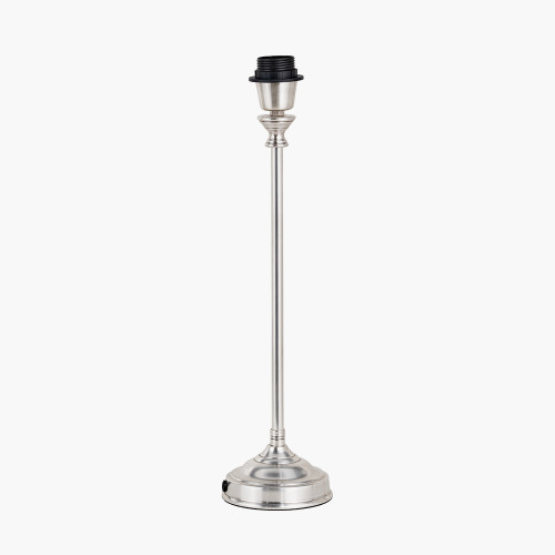 Pacific Lifestyle Auden Silver Metal Stick Table Lamp Base
