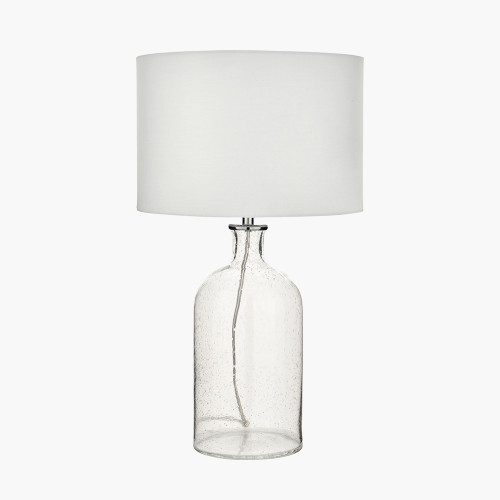 Pacific Lifestyle Bellamy Clear Bubble Glass Table Lamp