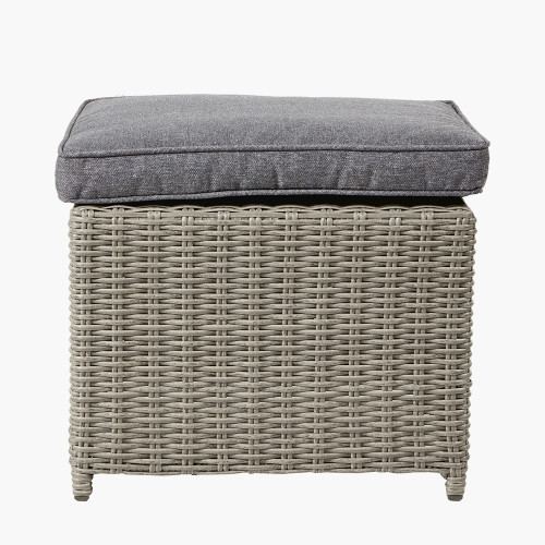 Pacific Lifestyle Bermuda Stone Grey Outdoor Cube Set With Ceramic Top