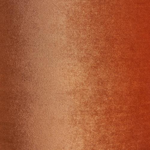 Pacific Lifestyle Bow 25cm Tobacco Velvet Cylinder Lampshade