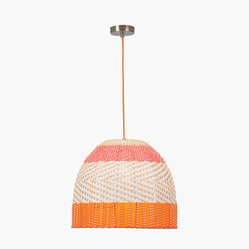 Pacific Lifestyle Brera Rattan Ceiling Pendant Pimento