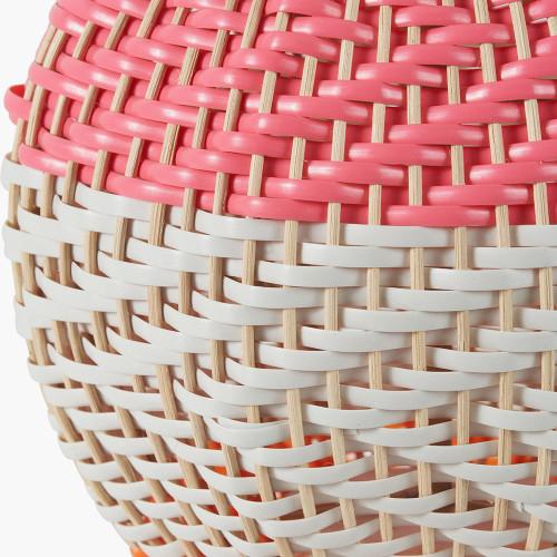 pacific Lifestyle Brera Rattan Small Table Lamp Pimento