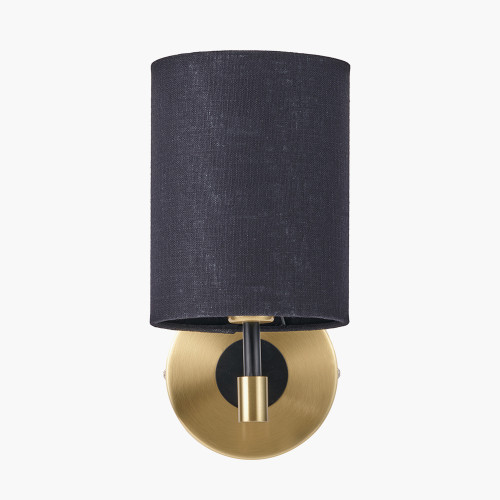 Pacific Lifestyle Bryce Black And Gold Metal Wall Light