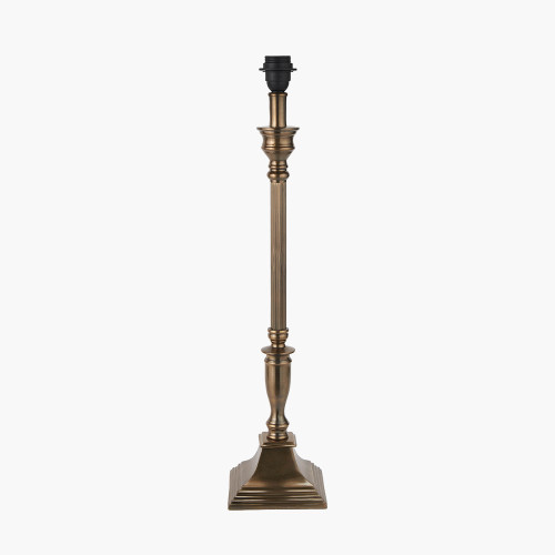 pacific lifestyle Canterbury Antique Brass Metal Table Lamp Base