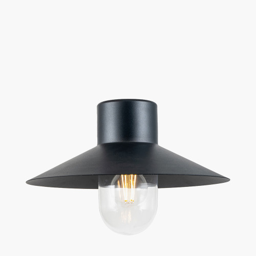 Pacific Lifestyle Carina Dark Grey Metal Outdoor Wall Light