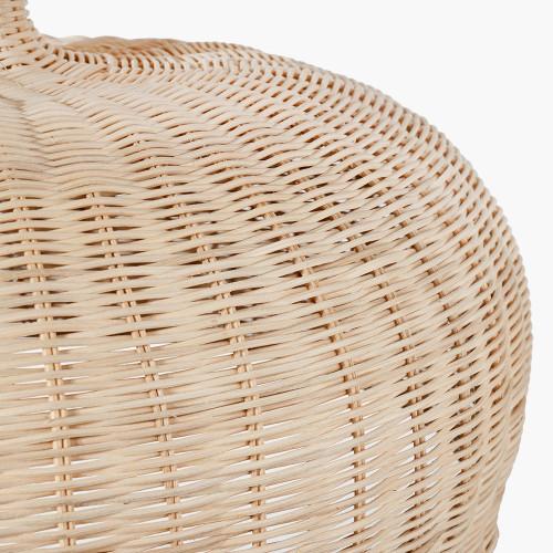 Pacific Lifestyle Caswell Natural Rattan Dome Non Elec Pendant