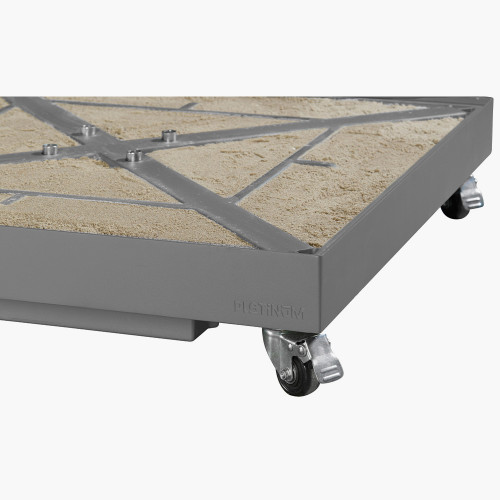Pacific Lifestyle Ceramica Grey 90KG Wheeled Parasol Base