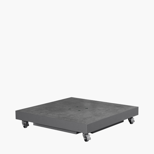 pacific lifestyle Ceramica Grey 90KG Wheeled Parasol Base