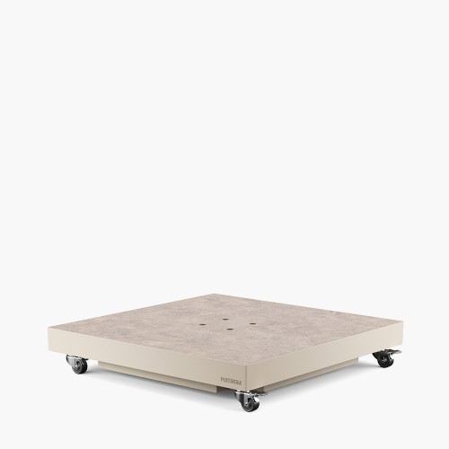 pacific lifestyle Ceramica Sandstone 90KG Wheeled Parasol Base