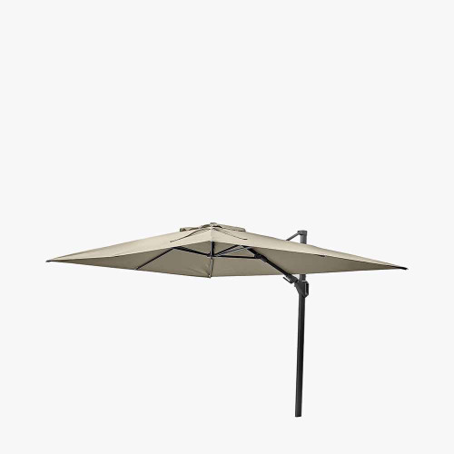 Pacific Lifestyle Challenger T2 3.5 X 2.6m Rectangular Champagne Free Arm Parasol