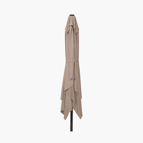 Pacific Lifestyle Challenger T2 3.5 X 2.6m Rectangular Taupe Free Arm Parasol