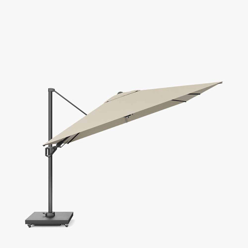 Pacific Lifestyle Challenger T2 3m Square Champagne Free Arm Parasol